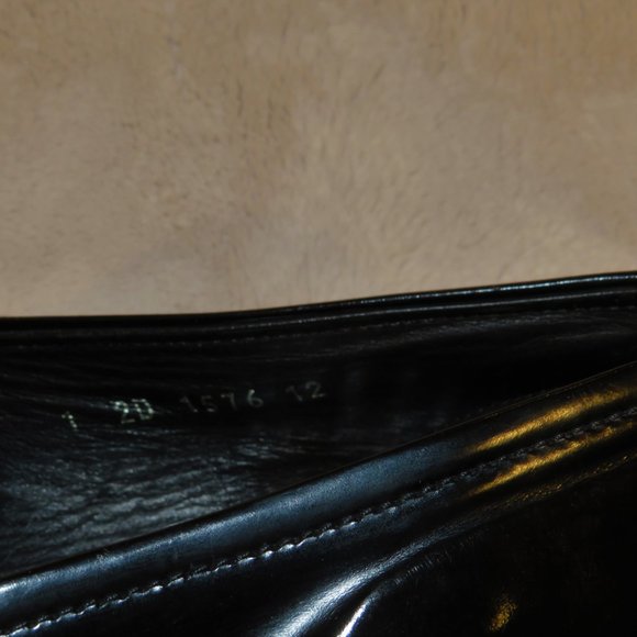 Prada Smooth Black Leather Apron Loafer Size US 13 UK 12 main image 8